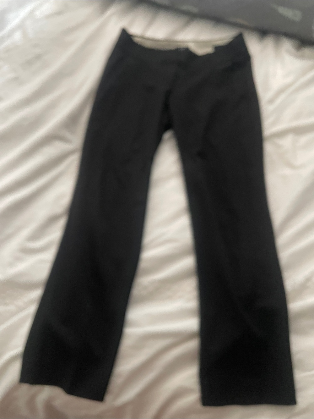 LOFT Black Skinny Fit Ankle Dress Pants